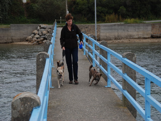 Le Conquet passage obligé pour aller au village depuis le camping