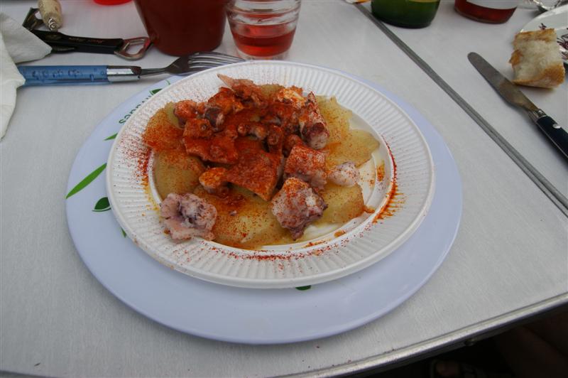 c'est de l'octopus (pieuvre) hmmmm!