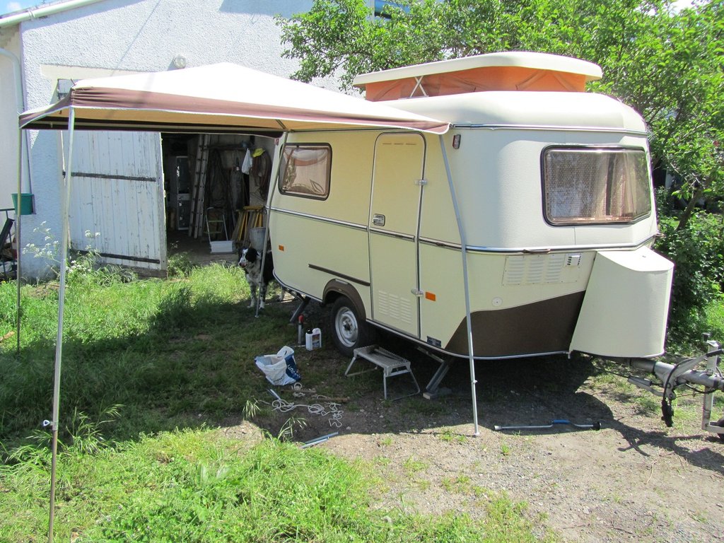 sortie de son hivernage et montage de la solette pour essai