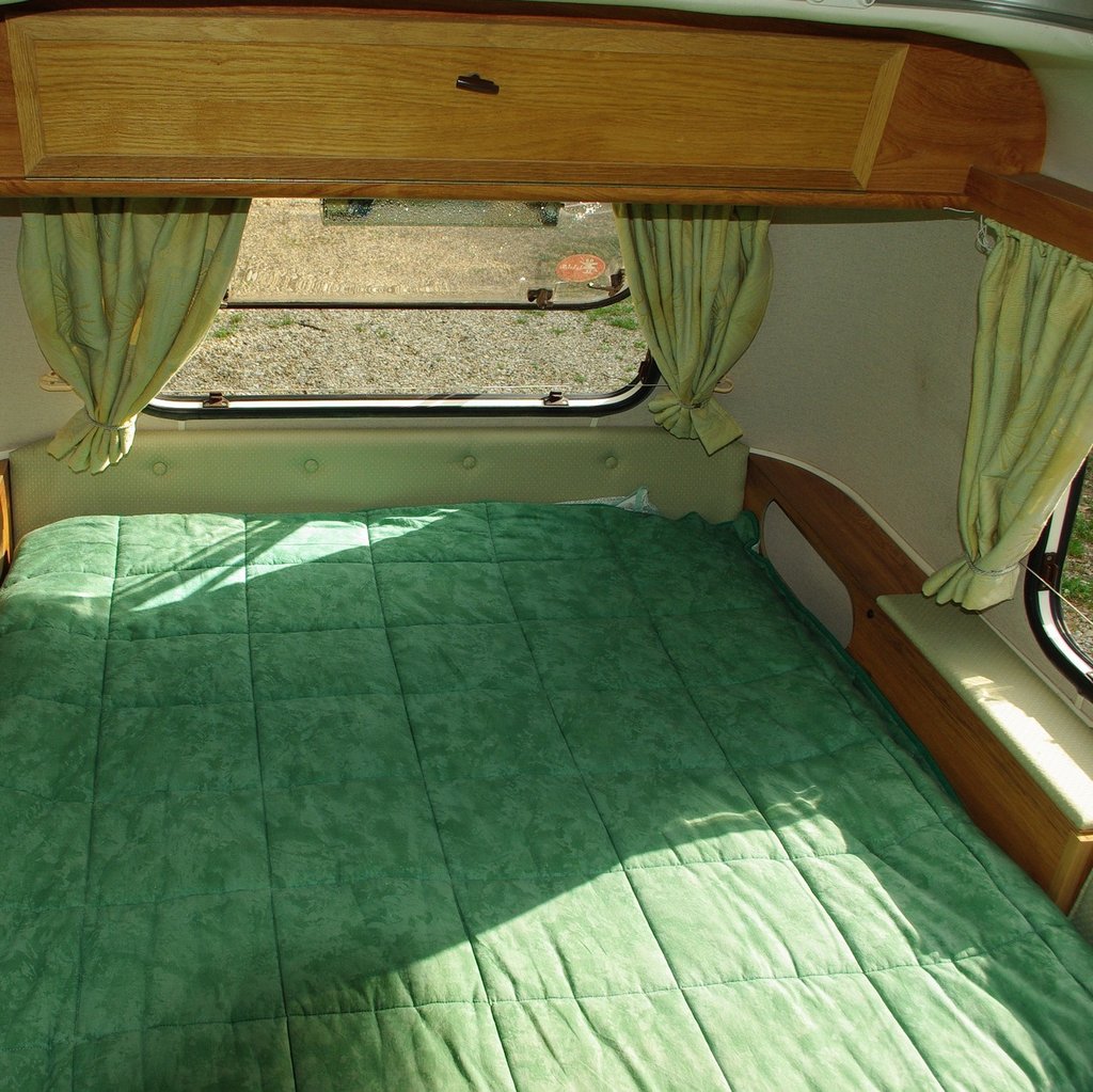 intérieur lit défait