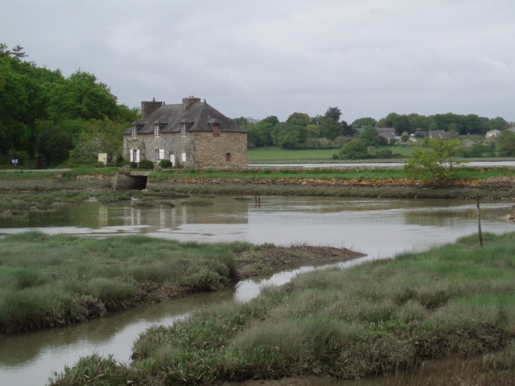 Moulin de Kervilio Fonctionne dans les 2 sens de la marée