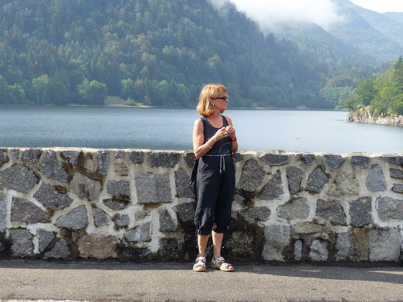 sur le barrage