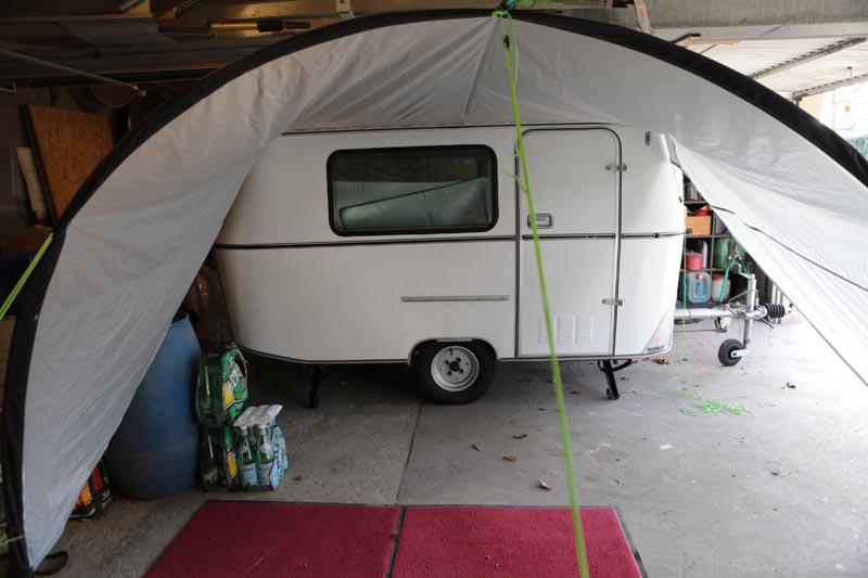 Ainsi le rosé bien frais restera a l'abris du soleil...