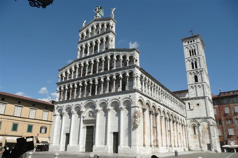 Toscane Lucca &quot;Eglise San Michele in Foro&quot;