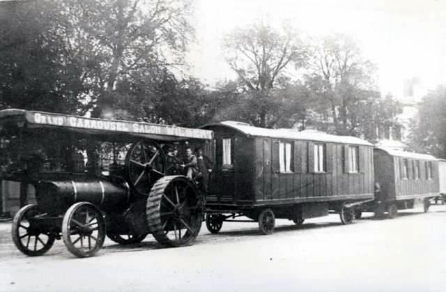 cylindre et roulottes