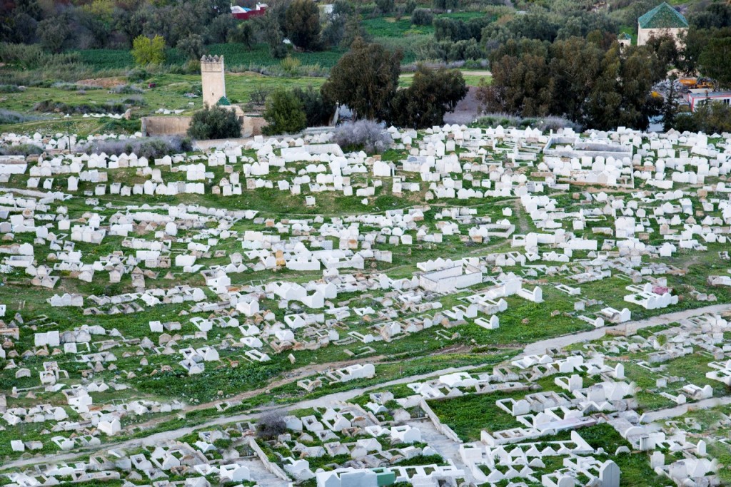 cimetière musulman à Fès