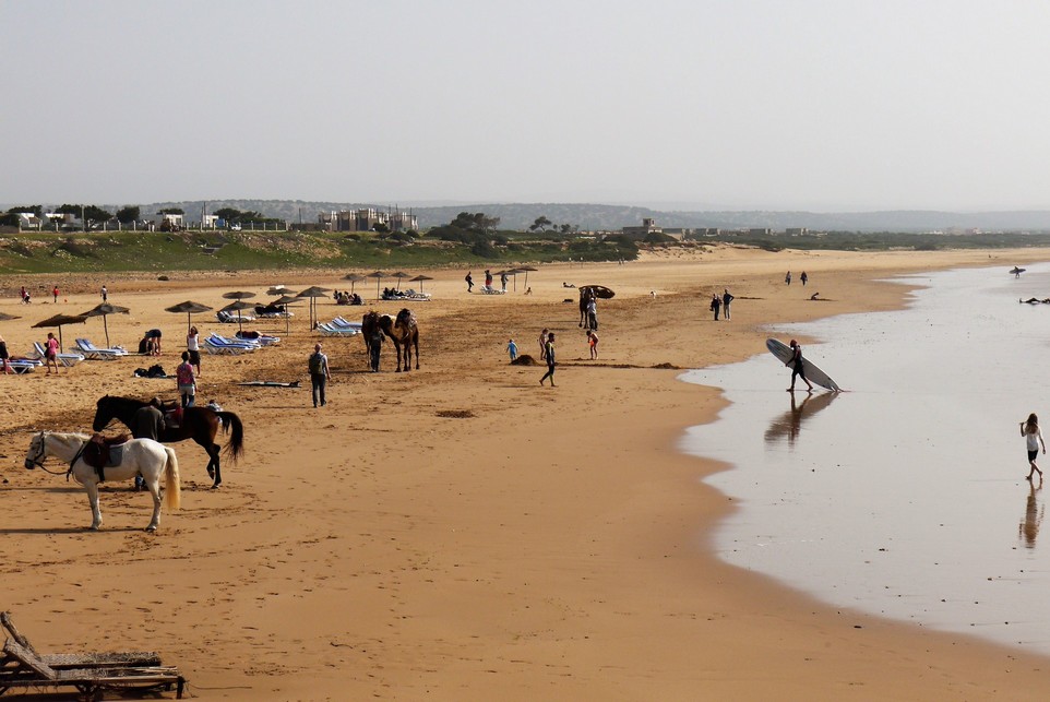 plage de Sidi Kaouki sud d'Essaouira