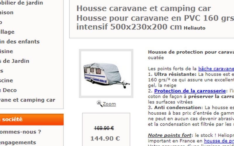 Housse caravane.com