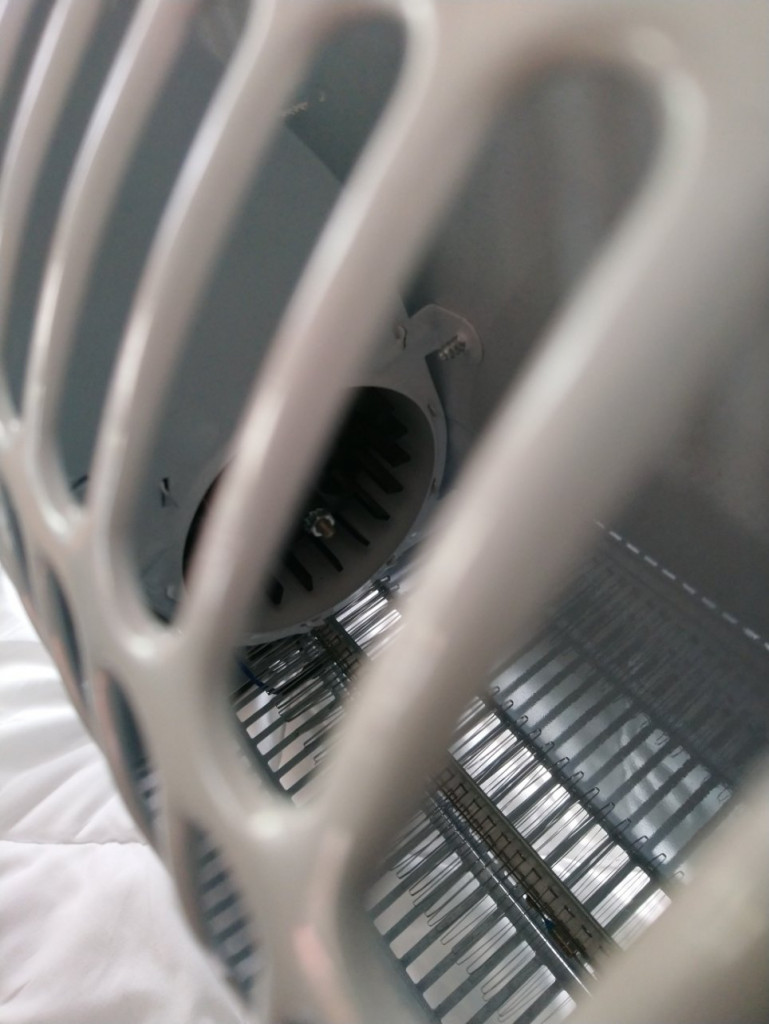 La turbine, très très silencieuse.