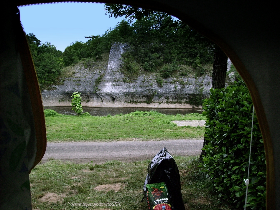 la vézere depuis notre auvent