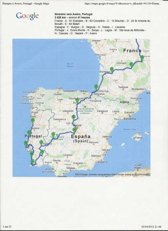 voyage Espagne et Portugal 2013 page 1.jpg