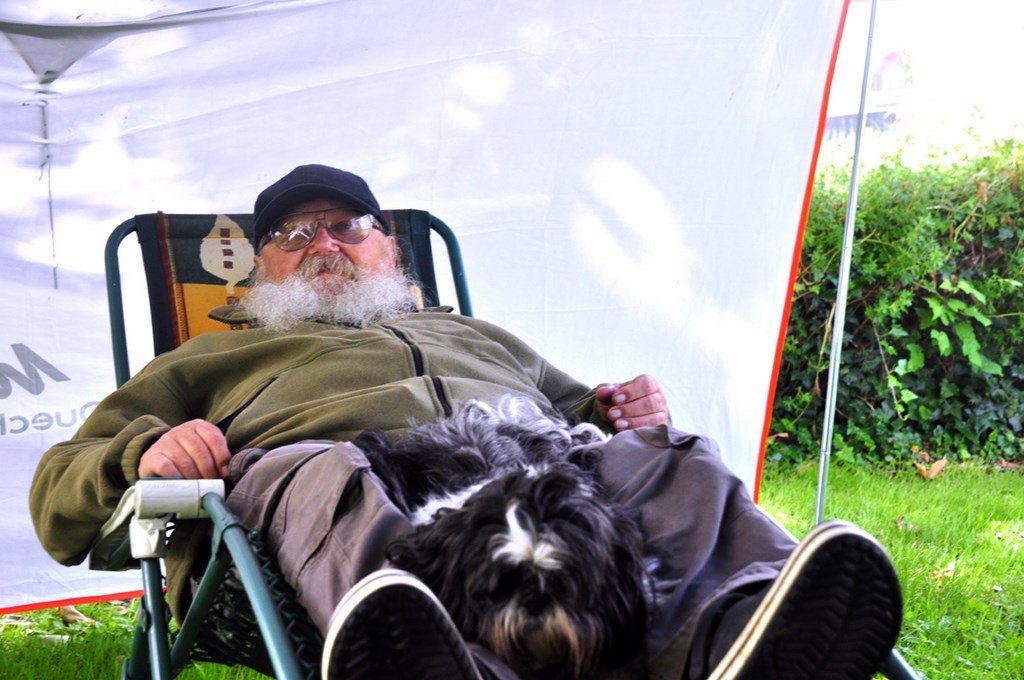 Sieste avec La Gardienne