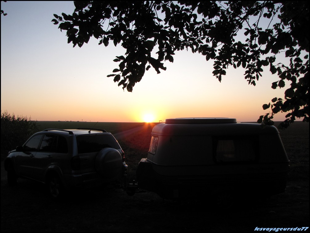 une petite pose dans la campagne
