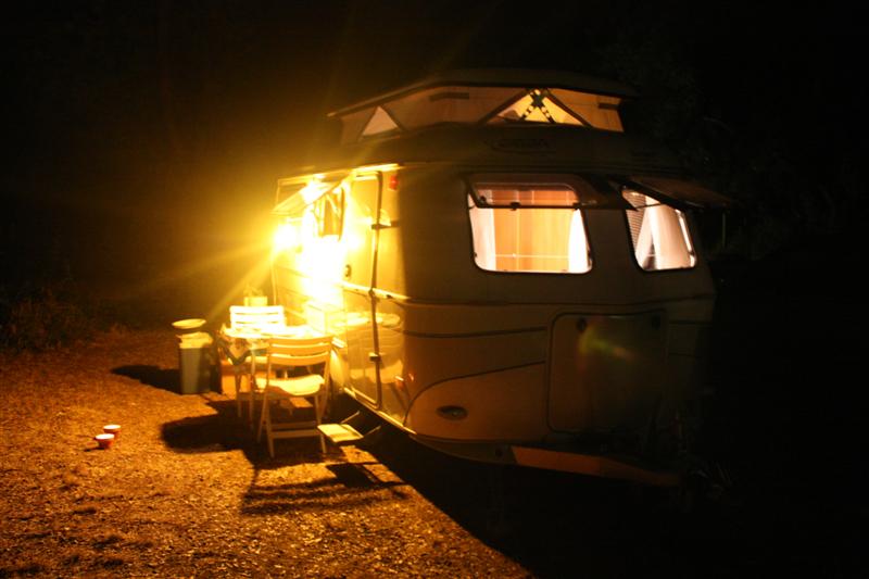 Arrivée de nuit au camping NOSTRADAMUS à Salon de Provence