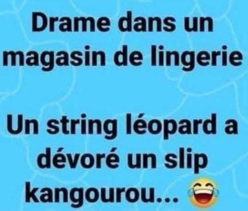 ça a du saigner......