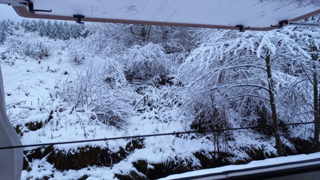 Vue de notre salle à manger
