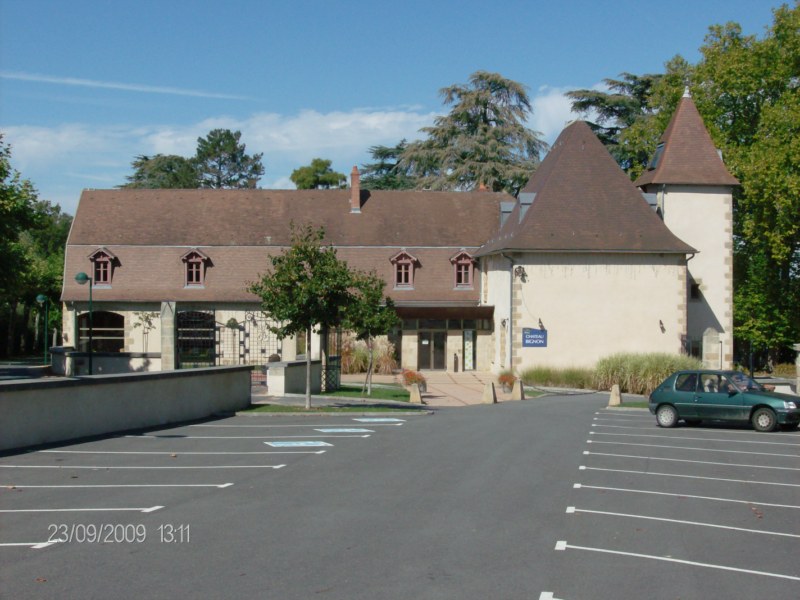 Le Château Bignon aprés la restauration. Un incendie avait causé beaucoup de dégats