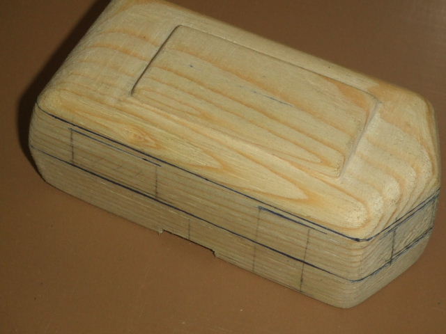 mesures prises sur l'original puis au 1/43