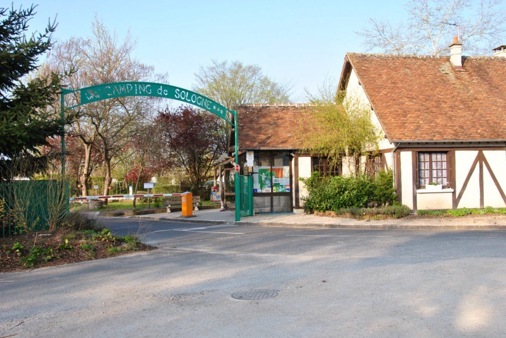 Entrée du Camping