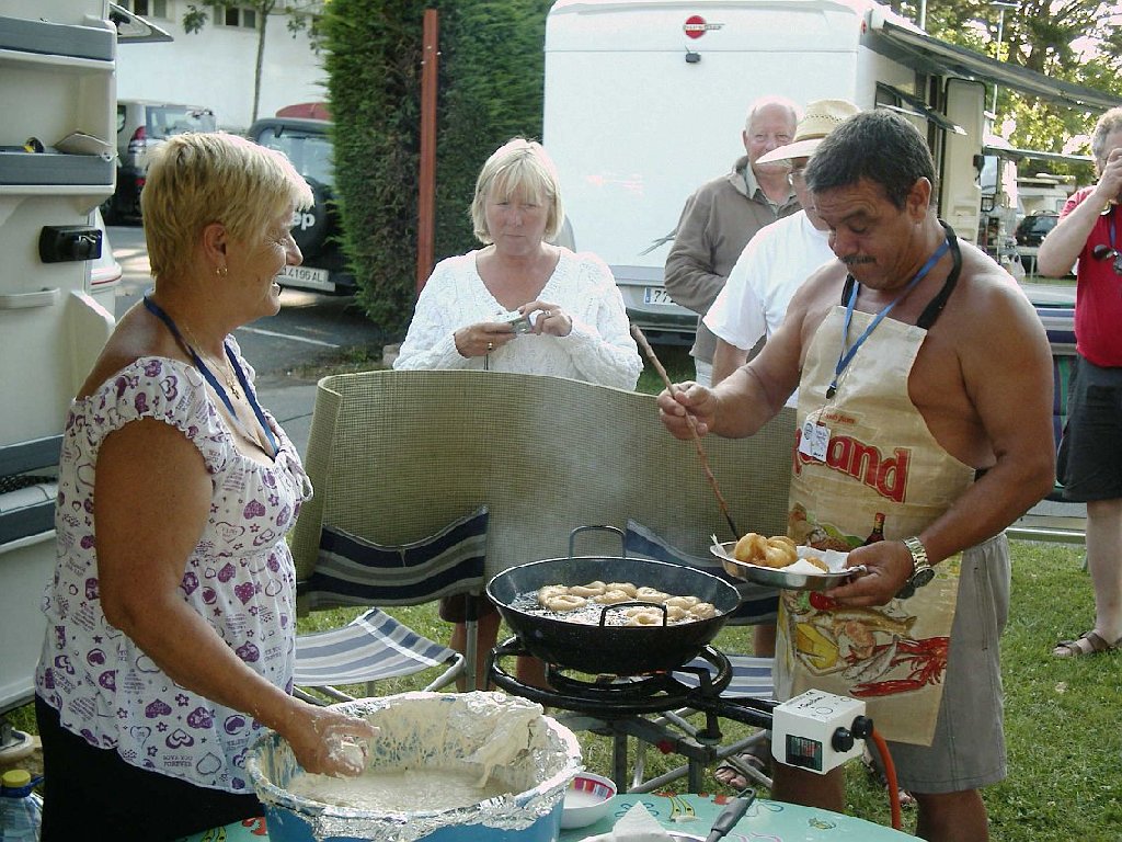 preparation des beignets