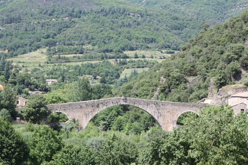 Visite du très joli village de Olargues