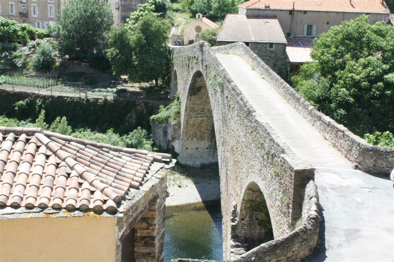 Visite du très joli village de Olargues