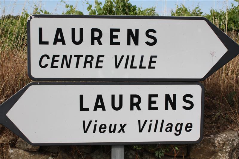 Arrivée à Laurens au superbe Camping de l'oliveraie, terme de notre 2ème étape.