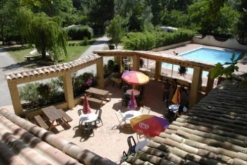 Camping Nostradamus - GPS N 43°40'39" <br />E 5°3'52"