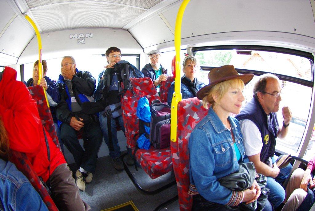 Bon !Maintenant tout le monde est dans le bus en direction de Lindau