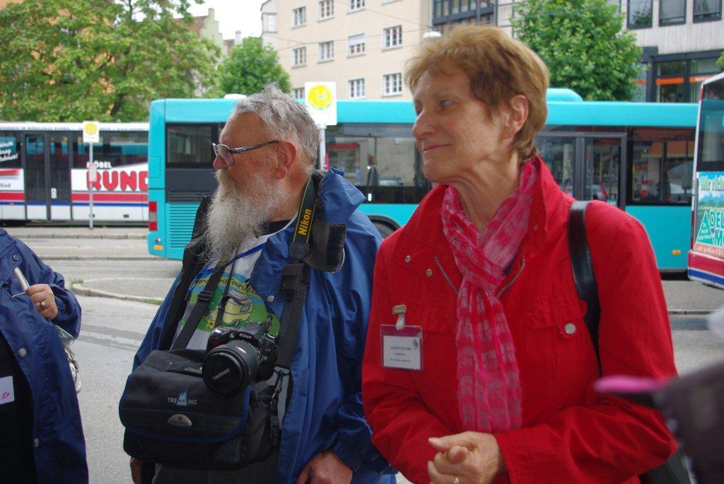 Une guide conférencière très sympathique qui nous a  fait partagé l’amour de sa ville !