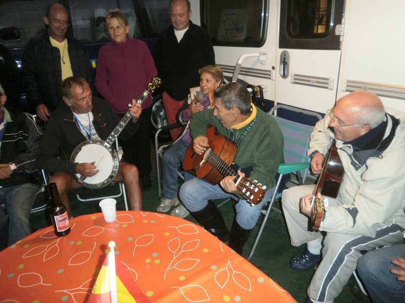 Où, comme d'habitude, les musiciens ont mis l'ambiance.
