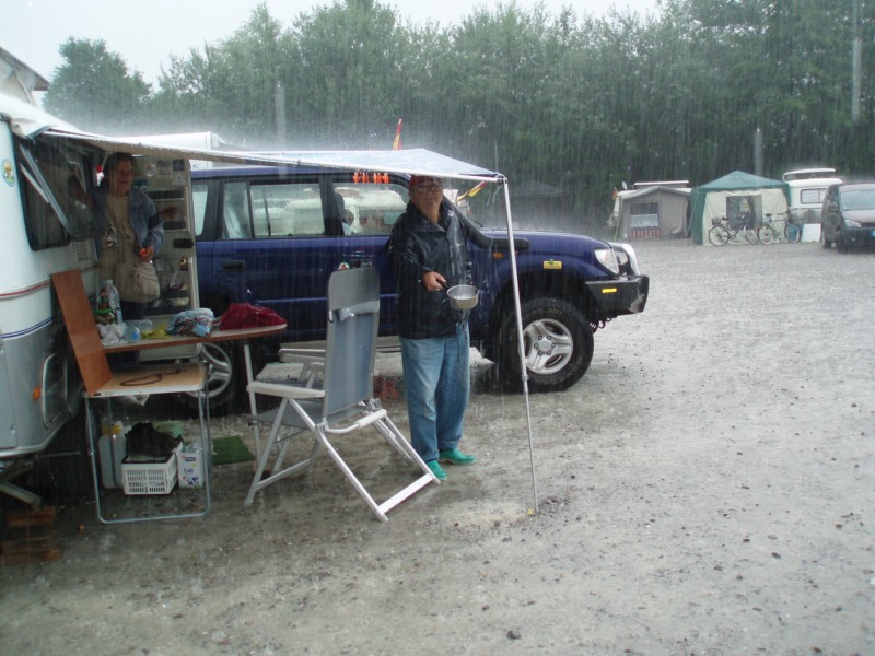 Le lac du camping