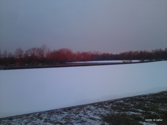 La Loire sous la glace