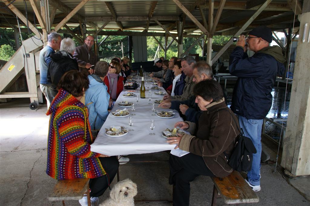dégustation ensuite avec un bon Muscadet Sèvres &amp; Maine sur lie