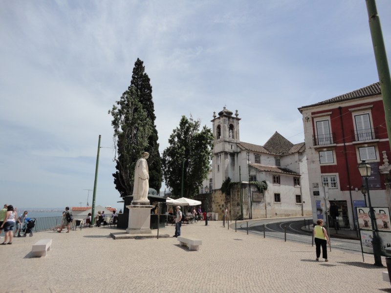 vue sur la baie de lisbonne