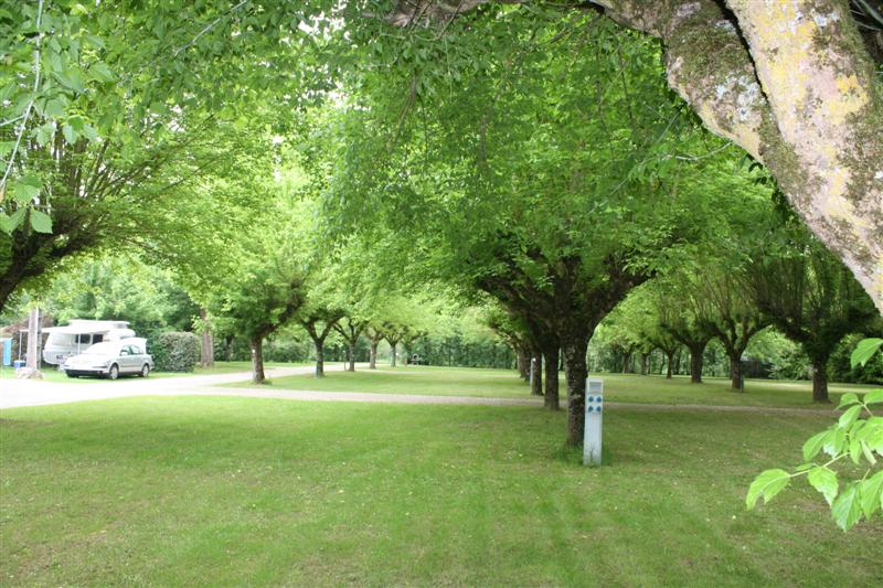 Etape à Montricoux au camping "Le Clos Lalande"