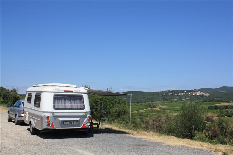 Sur la route après Pézenas