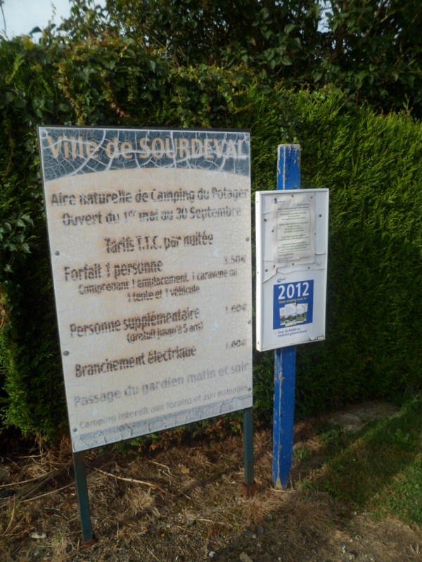 Tarif Camping "Le Potager" à Sourdeval