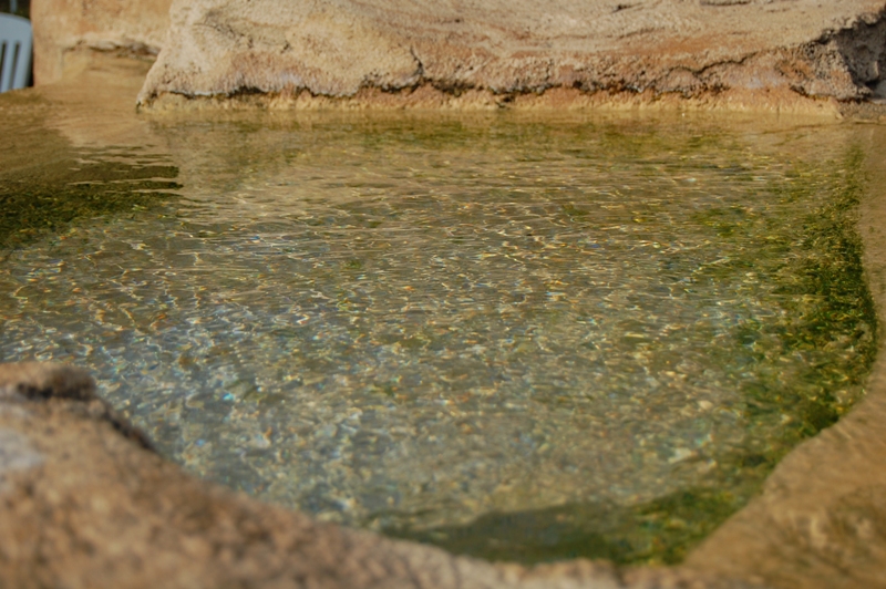 la cascade vue du dessus