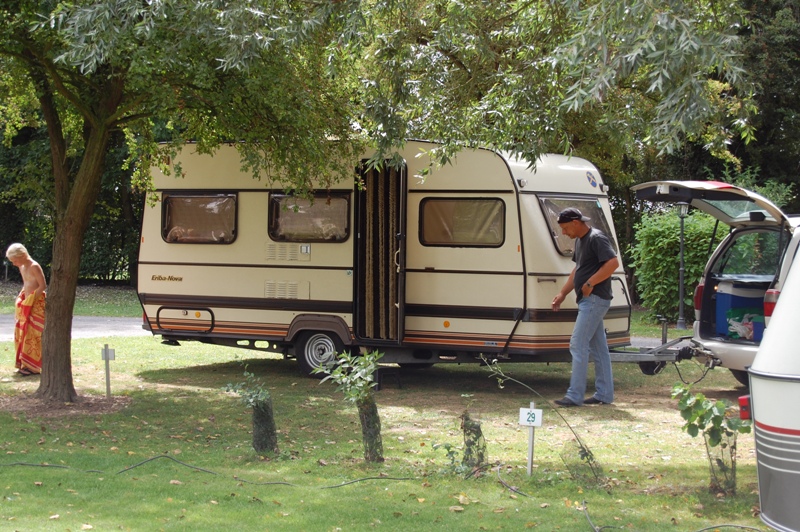 découverte a l'arrivée dans le camping juste derrière nous