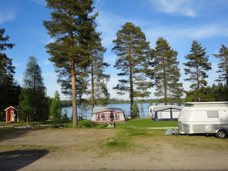 pose camping a Ornskoldsvik
