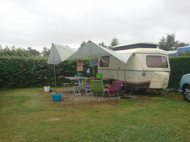 Solette en position pluie