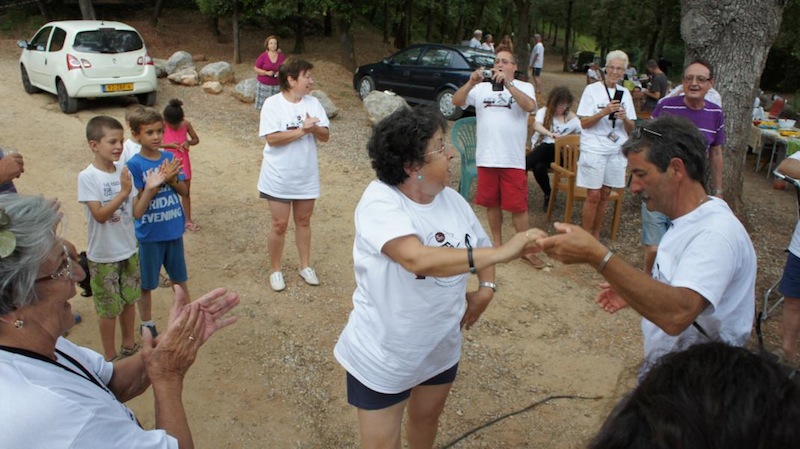 Notre ami Binbin dans une folle danse avec Nieve