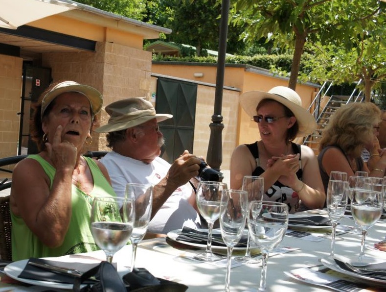 lors du repas de fin de séjour 1