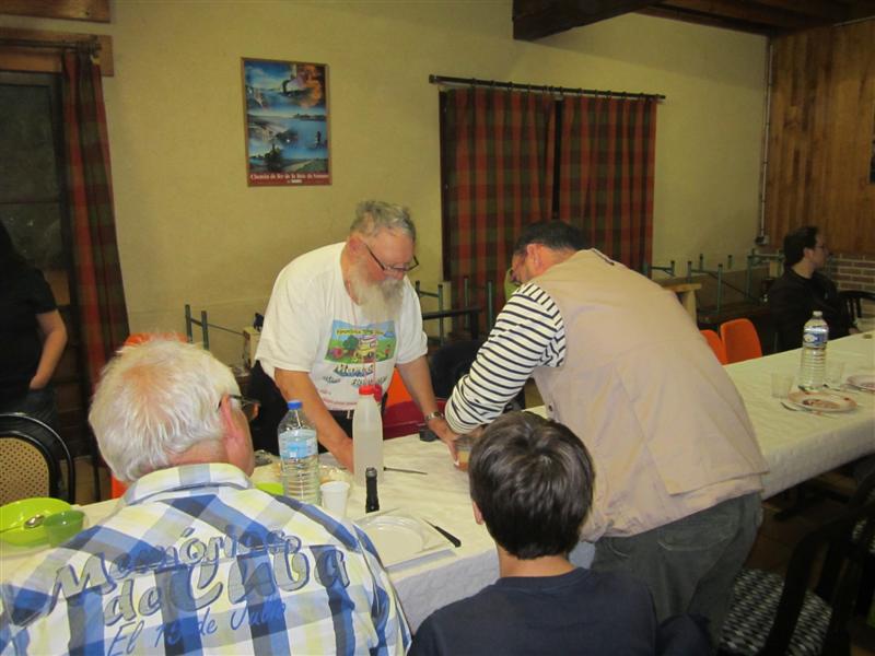 Préparation de la table