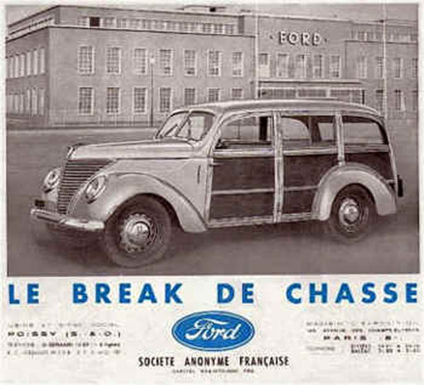 Break de chasse matford  V8