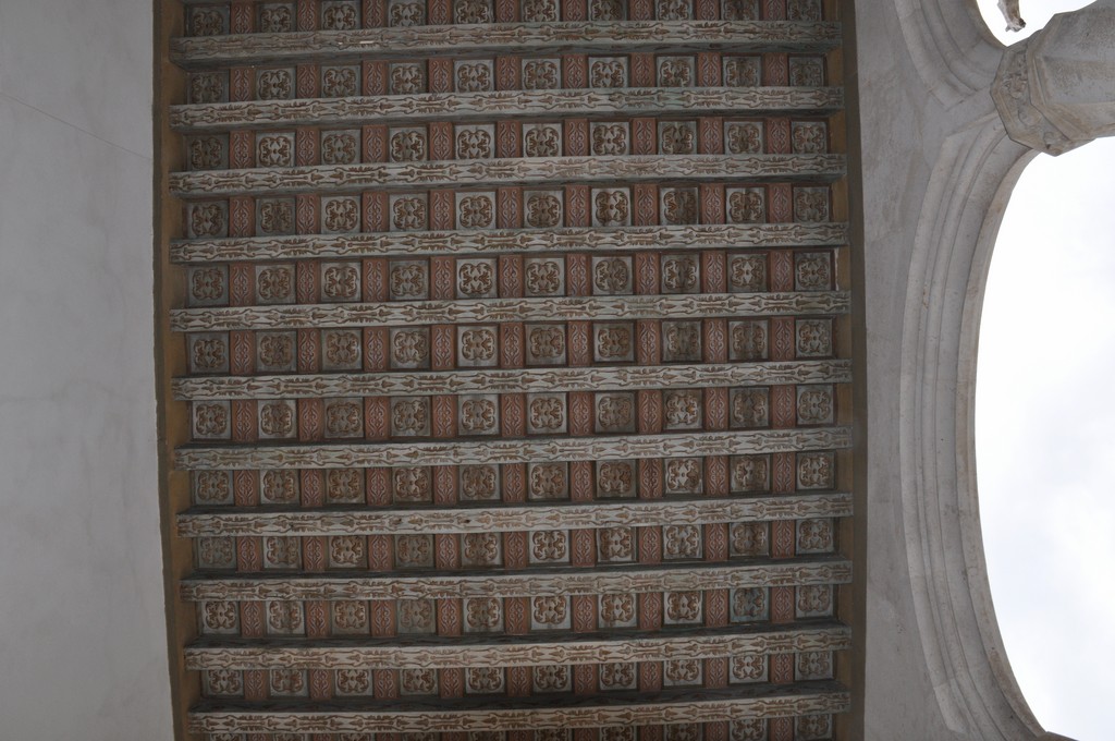 Le plafond du cloître