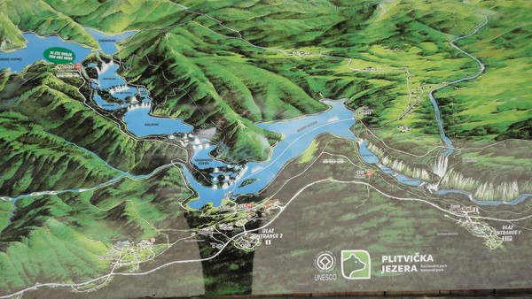 circuit de 5 heures dans les chutes de plitvicka