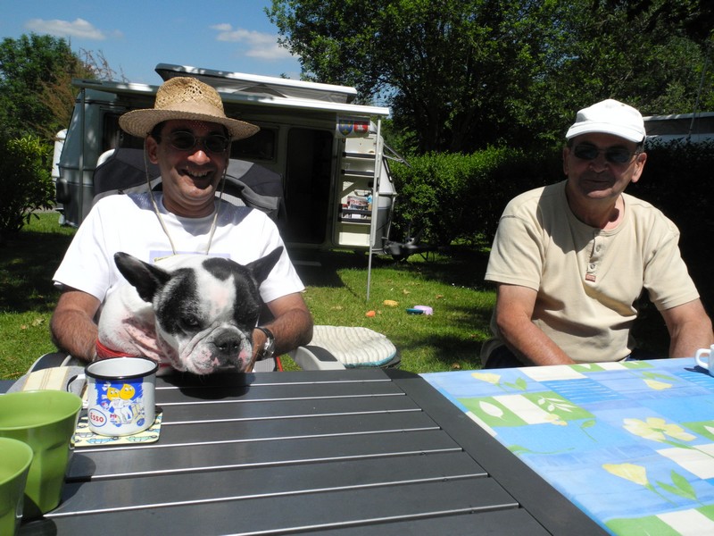 Pause café... au soleil !