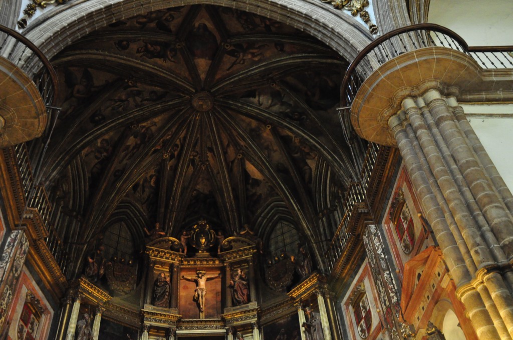 La voûte du chœur, prodige d'architecture